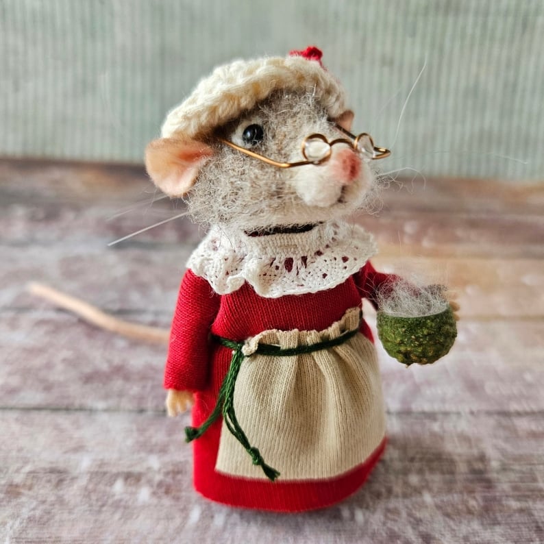 ⏰Limited Edition Hot Sale 70% Off - Stuart Little Handmade Cute Needle Felted Mouse