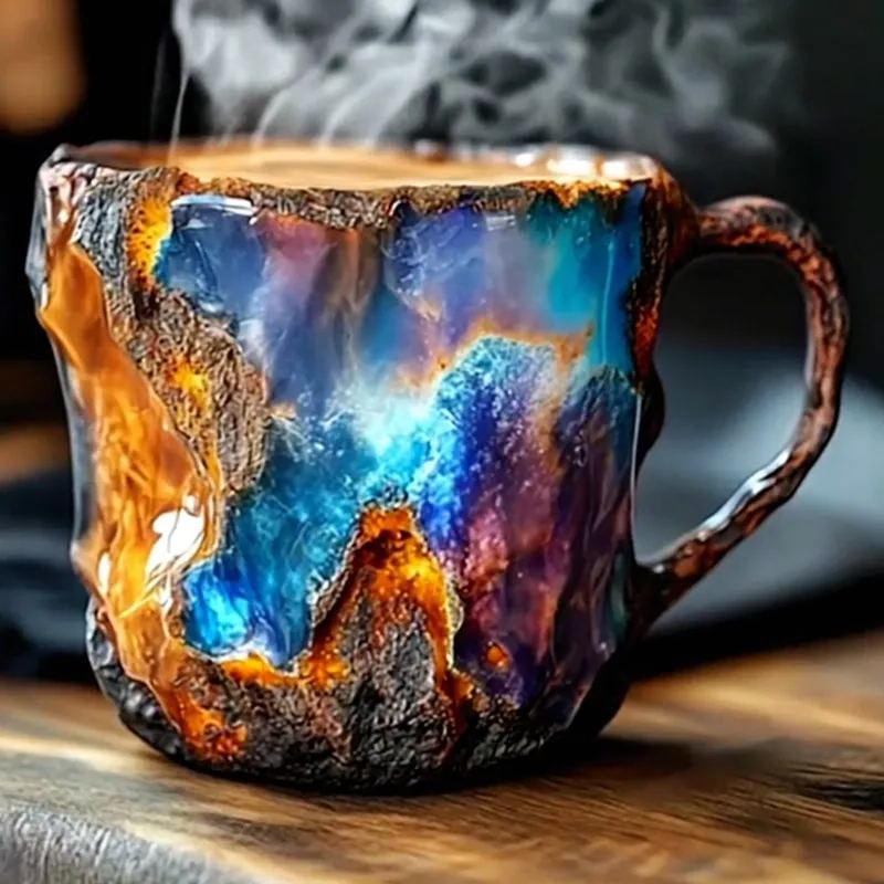 (🌲Early Christmas Sale ) ✨️2025 New Mineral Crystal Coffee Mugs