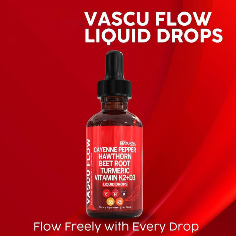 Cayenne Pepper Supplement Liquid Drops + Hawthorn Berry, Vitamin D3 K2 Beet Root Powder, Ceylon Cinnamon, Turmeric Curcumin, Organic Panax Ginseng, Berberine Extract VIT D K